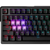 ASUS ROG Azoth Extreme clavier Gaming USB + RF Wireless + Bluetooth QWERTZ Noir Noir, Layout DE, ROG NX Snow, Avec fil &sans fil, USB + RF Wireless + Bluetooth, Clavier mécanique, QWERTZ, LED RGB, Noir
