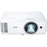 Acer S1386WHN vidéo-projecteur Projecteur à focale standard 3600 ANSI lumens DLP WXGA (1280x800) Compatibilité 3D Blanc, Projecteur DLP Blanc, 3600 ANSI lumens, DLP, WXGA (1280x800), 20000:1, 16:10, 4:3, 16:9