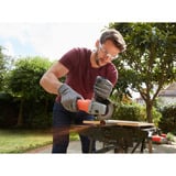 BLACK+DECKER Meuleuse d'angle BEG010 Orange/Noir