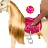 Barbie – Coffret et son cheval tornade Mysteries : The Great Horse Chase, Figurine Chien de poupée, 3 an(s), Batteries requises, Effets sonores pris en charge, 506 g