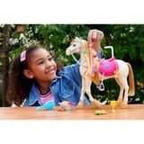 Barbie – Coffret et son cheval tornade Mysteries : The Great Horse Chase, Figurine Chien de poupée, 3 an(s), Batteries requises, Effets sonores pris en charge, 506 g