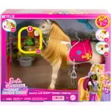 Barbie – Coffret et son cheval tornade Mysteries : The Great Horse Chase, Figurine Chien de poupée, 3 an(s), Batteries requises, Effets sonores pris en charge, 506 g