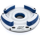 Bestway Hydro-Force Salon flottant 4 personnes Lazy Dayz 2,39 m, île gonflable Blanc/Bleu, 39 m, Bleu, Blanc, Ile flottante, Monochromatique, Homme/femme, 360 kg, 4 personne(s)