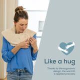 Beurer HK 165 Huggy Creme, Coussin chauffant Blanc