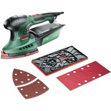 Bosch PSM 200 AES Ponceuse multi usages 26000 OPM Noir, Vert, Rouge Vert/Noir, Ponceuse multi usages, Velcro, Noir, Vert, Rouge, 6000 OPM, 26000 OPM, 1,8 mm