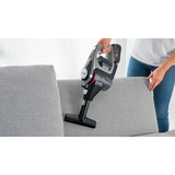 Bosch Serie 8 BSS825MULT aspirateur balai et balai électrique Aspirateur-balai 2 en 1 Batterie Sec HEPA Sans sac Gris 5 Ah, Aspirateur balais Gris, Aspirateur-balai 2 en 1, Sans sac, Gris, Rectangulaire, Sec, HEPA