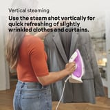 Braun TexStyle 5 SI 5225 PU, Fer à vapeur Violet/Blanc