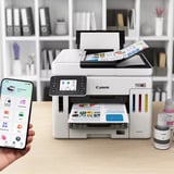 Canon MAXIFY GX7150 Jet d'encre A4 600 x 1200 DPI Wifi, Imprimante multifonction Gris, Jet d'encre, Impression couleur, 600 x 1200 DPI, A4, Impression directe, Noir, Blanc