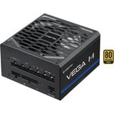 Chieftec Vega PPG-750-C unité d'alimentation d'énergie 20+4 pin ATX ATX Noir alimentation  750 watt 4x PCIe, 750 W, 100 - 240 V, 50/60 Hz, Actif, 100 W, 100 W