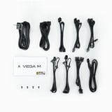 Chieftec Vega PPG-750-C unité d'alimentation d'énergie 20+4 pin ATX ATX Noir alimentation  modulaire 750 watt Noir, 1x 12V-2x6, 4x PCIe, 750 W, 100 - 240 V, 50/60 Hz, Actif, 100 W, 100 W