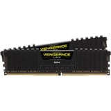 Corsair 32 Go DDR4-4000 Kit, Mémoire vive Noir, CMK32GX4M2G4000C19, Vengeance LPX, XMP