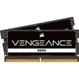 Corsair VENGEANCE module de mémoire 32 Go 2 x 16 Go DDR5 4800 MHz Noir, 32 Go, 2 x 16 Go, DDR5, 4800 MHz, 262-pin SO-DIMM
