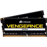 Corsair Vengeance CMSX32GX4M2A3000C18 module de mémoire 32 Go 2 x 16 Go DDR4 3000 MHz, Mémoire vive Noir, 32 Go, 2 x 16 Go, DDR4, 3000 MHz, 260-pin SO-DIMM