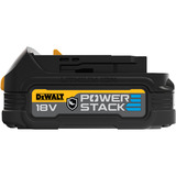 DEWALT Powerstack Akku DCBP034G, 18Volt 1,7Ah, Batterie Noir