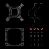 DeepCool AK400 Zero Dark Refroidisseur CPU Noir