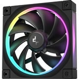 DeepCool FL12 ventilateurs de boîtier RGB  Noir, 3 pièces, 120 x 120 x 25 mm, PWM
