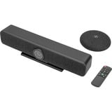 Digitus Barre vidéo tout-en-un 4K Pro, Système de conférence Noir