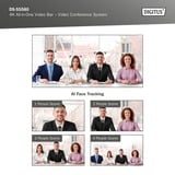 Digitus Barre vidéo tout-en-un 4K Pro, Système de conférence Noir