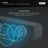 Digitus Barre vidéo tout-en-un 4K Pro, Système de conférence Noir