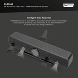Digitus Barre vidéo tout-en-un 4K Pro, Système de conférence Noir