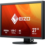 EIZO CS2740 ColorEdge 26.9" 4K Ultra HD Moniteur Noir, 1x DisplayPort, 1x HDMI, 1x USB-C, 4x USB-A