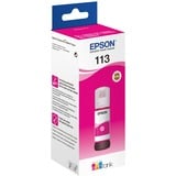 Epson 113 EcoTank Pigment Magenta ink bottle, Encre Magenta, Epson, Ecotank ET-5880, EcoTank ET-5850, EcoTank ET-5800, EcoTank ET-16650, EcoTank ET-16600, 6000 pages, 70 ml, Pigment