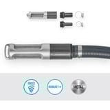 GARDENA Filtre d'aspiration en métal avec clapet anti-retour, 19mm (3/4") / 25mm (1") Gris/Argent