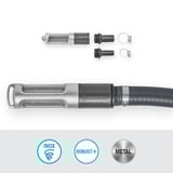 GARDENA Filtre d'aspiration en métal avec clapet anti-retour, 19mm (3/4") / 25mm (1") Gris/Argent