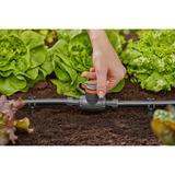 GARDENA Vanne d'arrêt et de régulation du Micro-Drip-System 13 mm (1/2"), Régulateur Gris/Orange