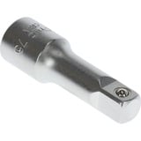 GEDORE Clé à douille ext. 1/2 L.75mm, Clés mixtes à cliquet Chrome