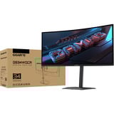 GIGABYTE  34" Moniteur UltraWide gaming incurvé  Noir