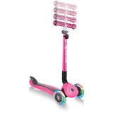 GLOBBER Go-Up Deluxe Lights, Trottinette rose fuchsia