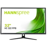 HANNspree HC322PPB écran plat de PC 81,3 cm (32") 2560 x 1440 pixels Wide Quad HD LED Noir, Moniteur LED Noir, 81,3 cm (32"), 2560 x 1440 pixels, Wide Quad HD, LED, 5 ms, Noir