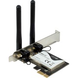 Inter-Tech DMG-33 Interne WLAN 1300 Mbit/s, Adaptateur WLAN Interne, Sans fil, PCI Express, WLAN, Wi-Fi 5 (802.11ac), 1300 Mbit/s