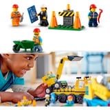 LEGO City - Les camions de chantier et la grue à boule de démolition, Jouets de construction 60391