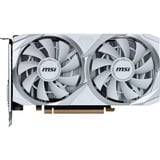 MSI VENTUS RTX 3050 2X XS WHITE 8G OC NVIDIA GeForce RTX 3050 8 Go GDDR6, Carte graphique GeForce RTX 3050, 8 Go, GDDR6, 128 bit, 7680 x 4320 pixels, PCI Express x8 4.0