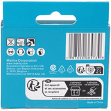 Makita Set de forets pour verre et carrelage, 5 pièces, Jeu de mèches de perceuse 