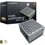 Montech CENTURY II 1050 alimentation  modulaire 1050 watt Argent, 1x 12V-2x6, 6x PCIe
