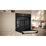 Neff B2CCG6AK3 + T18SDH9L0 set d'appareils de cuisine Céramique Four électrique, Ensemble four Noir/en acier inoxydable, Céramique, 4 zone(s), Verre-céramique, Noir, Tactile, 79,5 cm