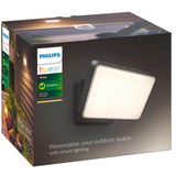 Philips Hue White Welcome Projecteur Extérieur, Lumière LED Noir