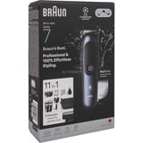 Procter & Gamble AIO7540 Noir, Bleu 14 Lithium-Ion (Li-Ion), Tondeuse Bleu foncé/Noir, Noir, Bleu, 0,5 mm, 2,1 cm, Universel, Batterie, 120 min