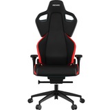 RECARO Exo, Siège gaming Noir/Rouge, Siège de jeu universel, 150 kg, Chaise avec assise rembourrée, Noir/Rouge, Noir, Plastique