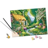 Ravensburger CreArt - Maison de campagne au bord de la rivière, Peinture 