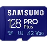 SAMSUNG PRO Plus 128 Go microSDXC (2023) , Carte mémoire UHS-I U3, Classe 10, V30, A2