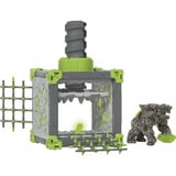 Schleich ELDRADOR CREATURES BattleCave Marteleur de pierre, Figurine Action/Aventure, 6 an(s), Vert, Gris