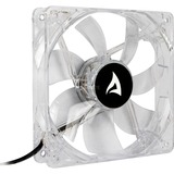 Sharkoon Ventilateur de boîtier LED bleue BULK ventilateur de boîtier Transparent, 120 x 120 x 25 mm