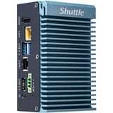Shuttle Edge PC SPCEL02 , Intel Celeron J6412, 1x HDMI, 2x 2.5G LAN, 1x COM, DIO (4x in, 4x out), 3x USB, 2x M.2, 12-24V, fonctionnement permanent 24/7, montage VESA & DIN-RAIL, Barebone Turquoise, Intel Celeron J6412, 1x HDMI, 2x 2.5G LAN, 1x COM, DIO (4x in, 4x out), 3x USB, 2x M.2, 12-24V, fonctionnement permanent 24/7, montage VESA & DIN-RAIL, 0,46L mini PC, Mini PC type barebone, Intel SoC, BGA 1493, DDR4-SDRAM, SATA
