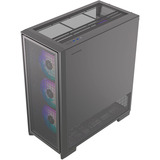 Silentware  boîtier midi tower Noir | 2x USB-A | 1x USB-C | RGB | Window