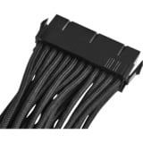 SilverStone 24pin -24pin, 0.3m 0,3 m, Câble d'extension Noir, 0.3m, 0,3 m, ATX (24-pin), ATX (24-pin), Mâle, Femelle, Noir