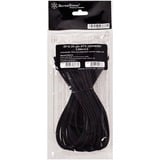 SilverStone 24pin -24pin, 0.3m 0,3 m, Câble d'extension Noir, 0.3m, 0,3 m, ATX (24-pin), ATX (24-pin), Mâle, Femelle, Noir